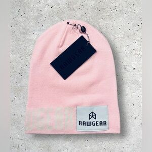 NWT RawGear Logo Patch Slouchy Beanie